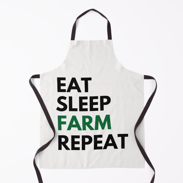 Item preview, Eat Sleep Farm Repeat designed and sold by BhavyaBathla.