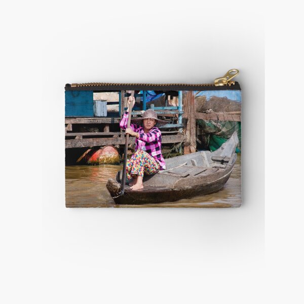 Item preview, Lady Boater On Tonle Sap Lake designed and sold by phil decocco.