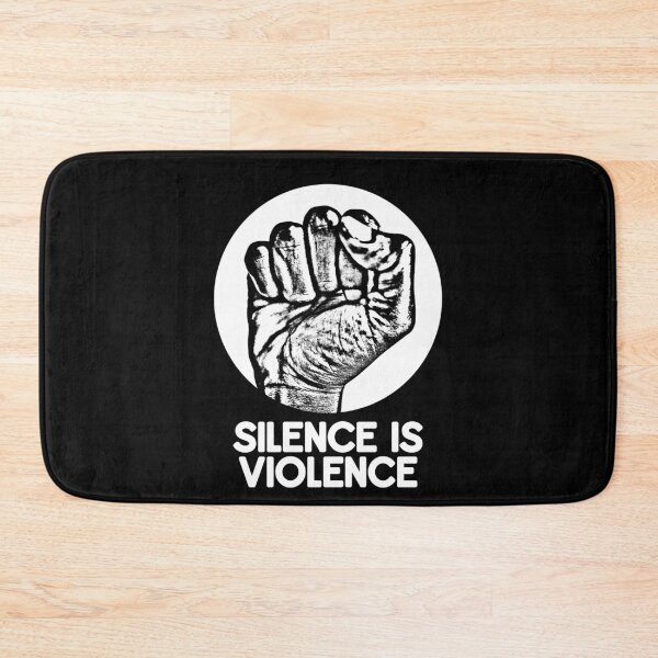 Item preview, Silence Is Violence designed and sold by RevolutionInPaint.