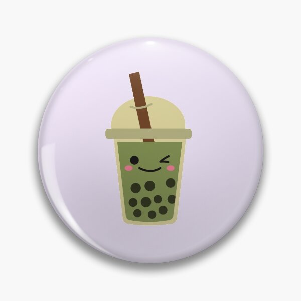 Item preview, Kawaii Matcha Milk Tea designed and sold by Paper Hearteu.