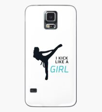 Funda/vinilo para Samsung Galaxy Pato como una chica