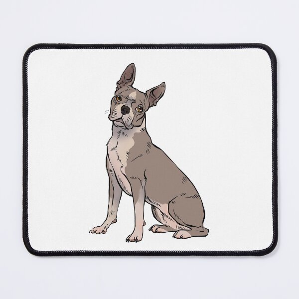 Item preview, Lilac Boston terrier sitting designed and sold by Petcetera.