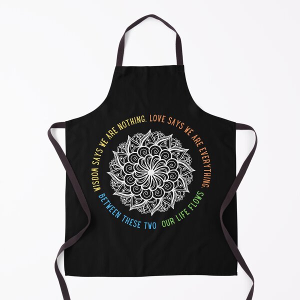Item preview, Wisdom and Love,quotation, mindful, mandala lovers, meditation, yoga enthusiasts, Buddhism, designed and sold by allycat57.