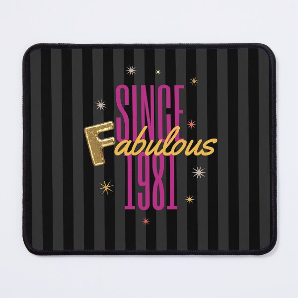 Item preview, Fabulous Since 1981 | 41th Birthday designed and sold by JooArtPrints  ★★★★★.