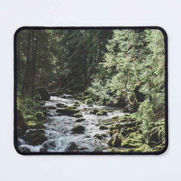 Item preview, Mountain River in Forest Waterfall designed and sold by PaulinaChmiel.