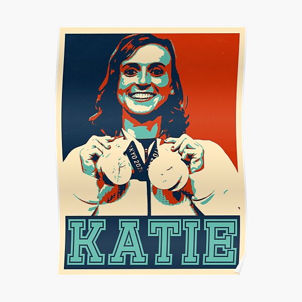 &ldquo;Katie Ledecky&rdquo; Poster by ursahl | Redbubble