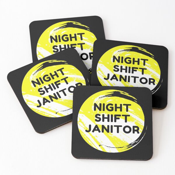 Item preview, Night Shift Janitor designed and sold by ExploreTheStore.