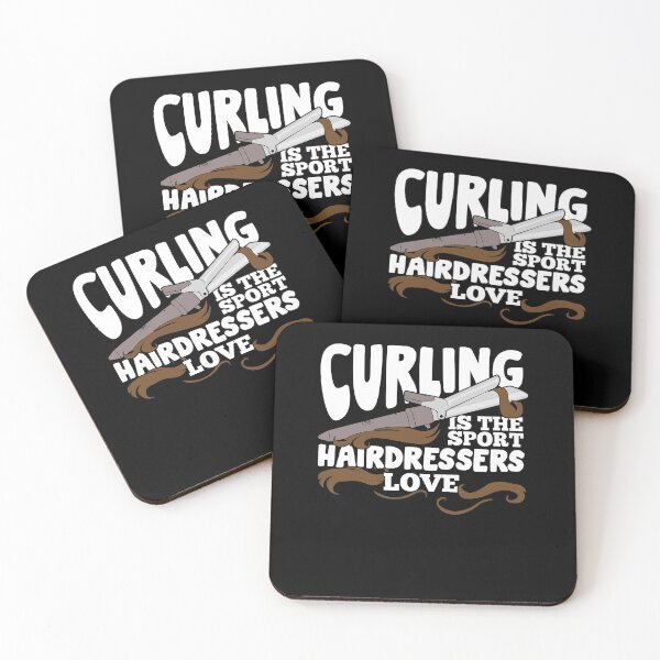 Item preview, Curling Is The Sport Hairdressers Love designed and sold by Marcid95.