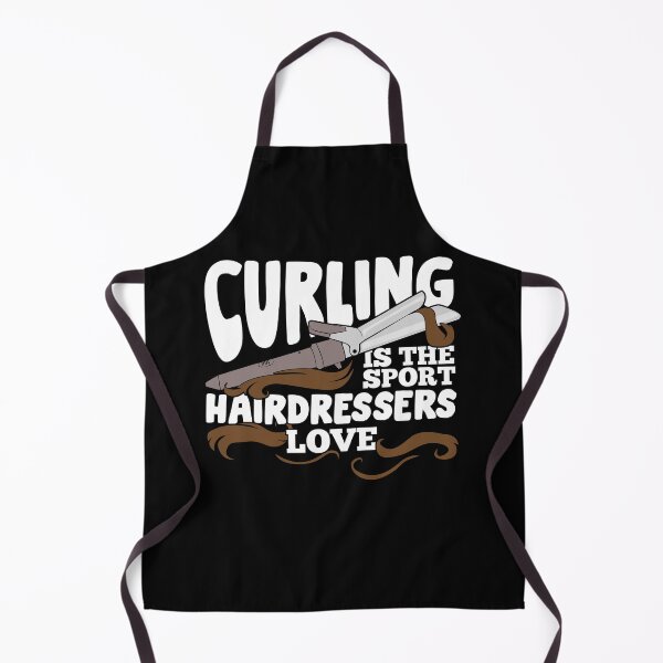 Item preview, Curling Is The Sport Hairdressers Love designed and sold by Marcid95.