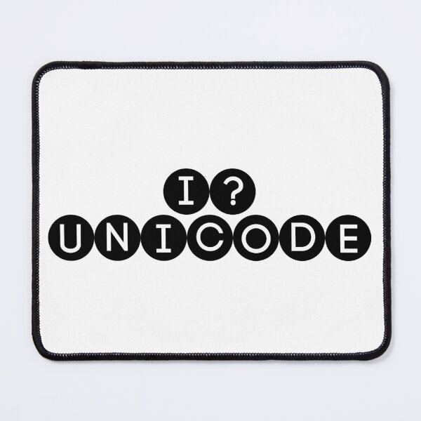 Item preview, I ? Unicode - funny designed and sold by Calakan.