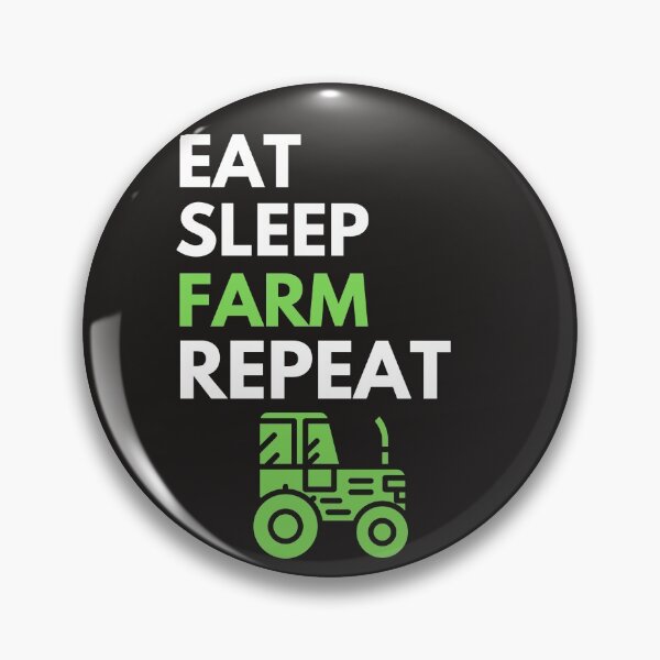 Item preview,  Eat Sleep Farm Repeat designed and sold by BhavyaBathla.