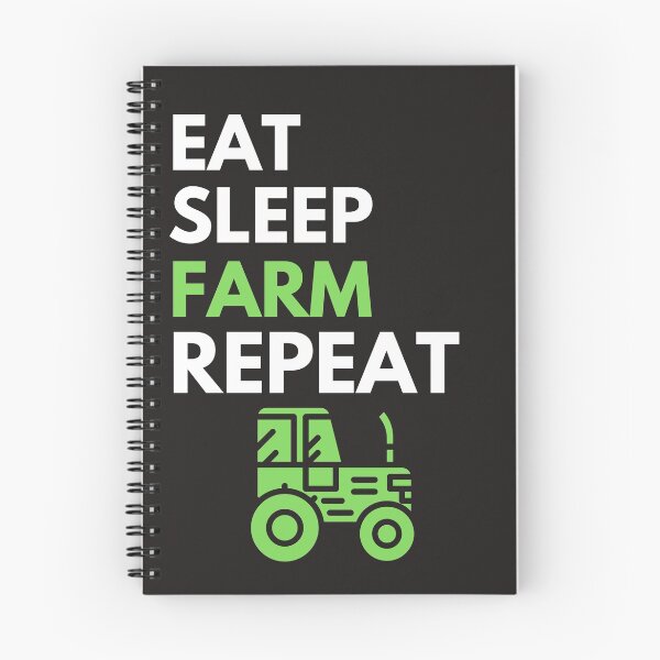 Item preview,  Eat Sleep Farm Repeat designed and sold by BhavyaBathla.