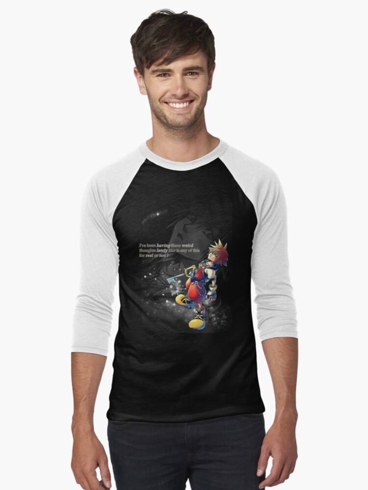 Imagen 1 de 3, Camiseta ¾ estilo béisbol con la obra Sora - Kingdom Hearts - Introducción, diseñada y vendida por KyouuSunshiine.