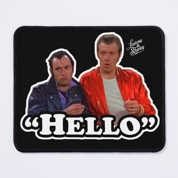 Item preview, Hello Lenny and Squiggy Retro Laverne and Shirley 70s Tribute designed and sold by 90snerd.