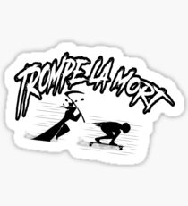 cheat death downhill downhill Sticker