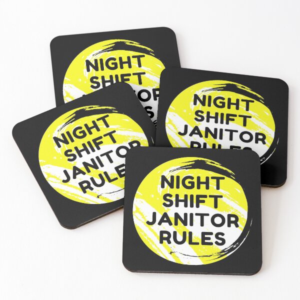 Item preview, Night Shift Janitor designed and sold by ExploreTheStore.