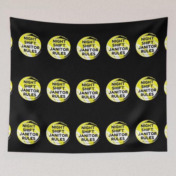 Item preview, Night Shift Janitor designed and sold by ExploreTheStore.