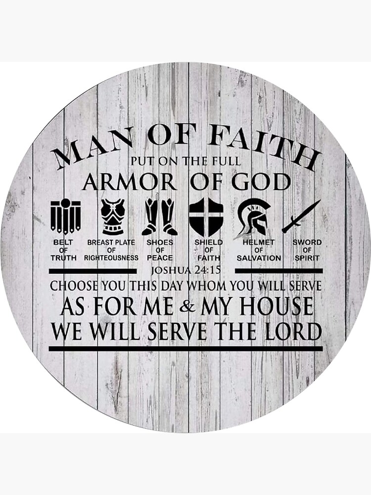 Man Of Faith Armor Of God by nolemaestro