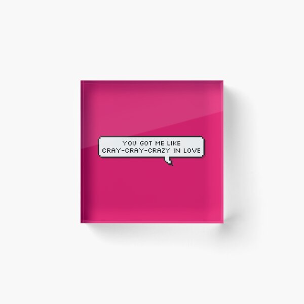 Item preview, ITZY LOCO You got me like crazy in love Pixel Speech designed and sold by helloharu.