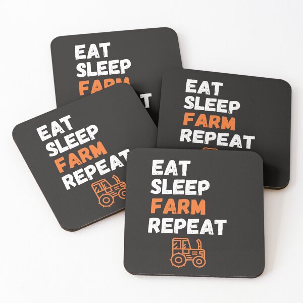 Item preview,   Eat Sleep Farm Repeat designed and sold by BhavyaBathla.