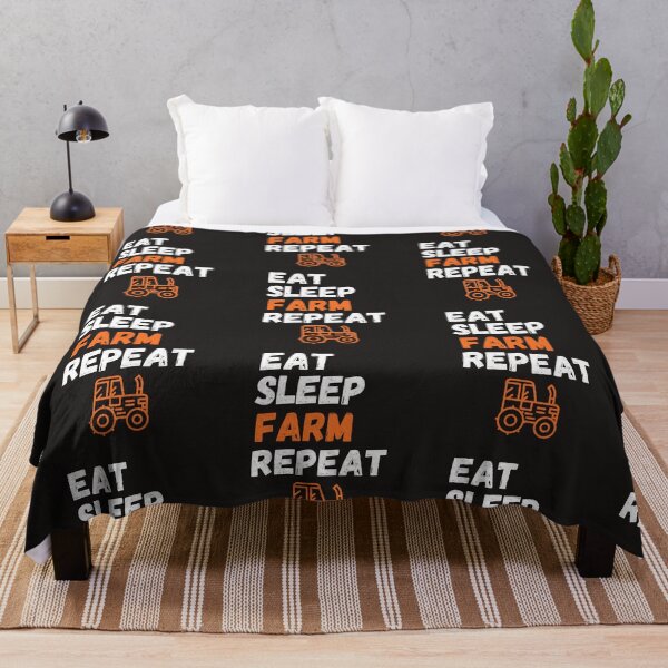Item preview,   Eat Sleep Farm Repeat designed and sold by BhavyaBathla.