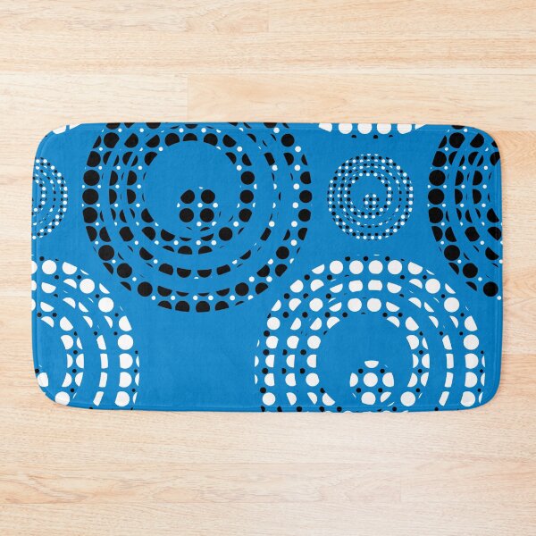 Item preview, Dotted Spirals 2 Blue Repeat 5748 designed and sold by Art in My Loft.
