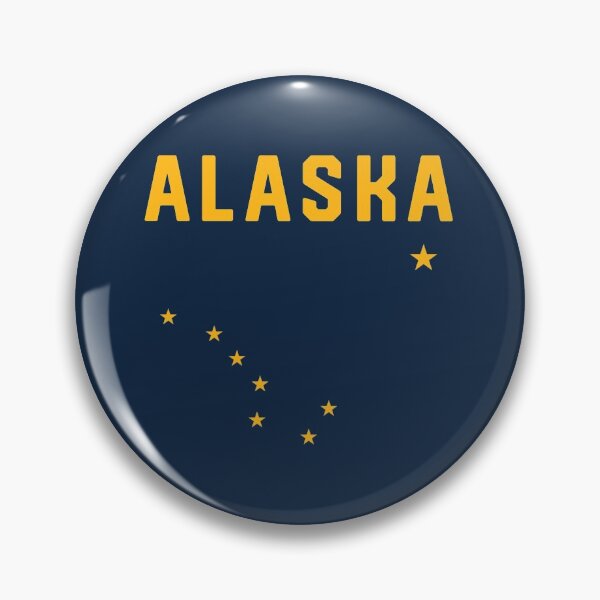 Item preview, I Love Alaska Minimalist State Flag designed and sold by toutwearapparel.