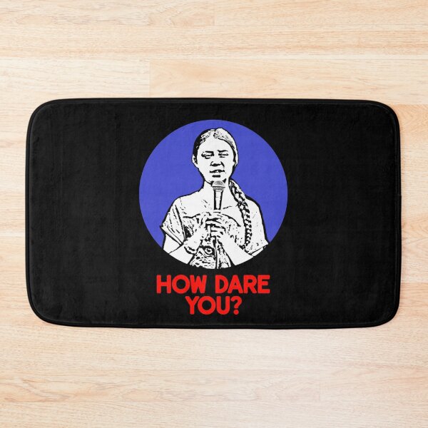 Item preview, Greta Thunberg "How Dare You?" designed and sold by RevolutionInPaint.