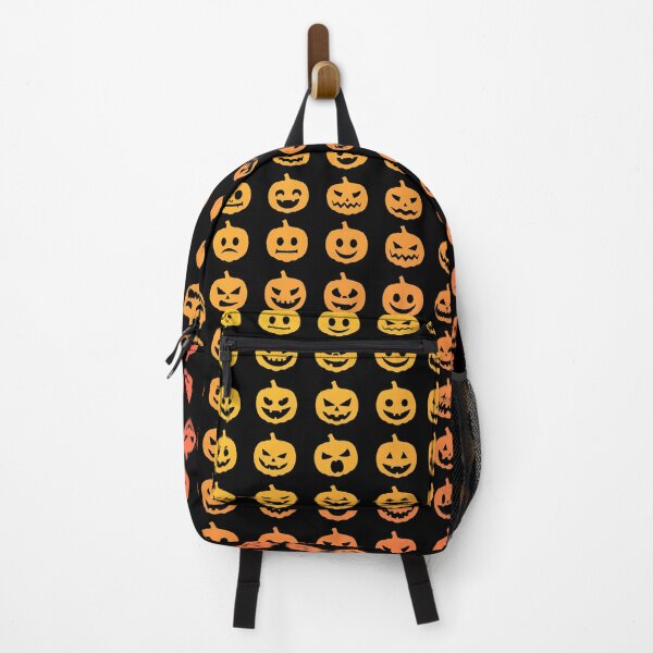 Item preview, Black and Orange Halloween Pumpkin Jack-O-Lantern designed and sold by Nicole Creates.