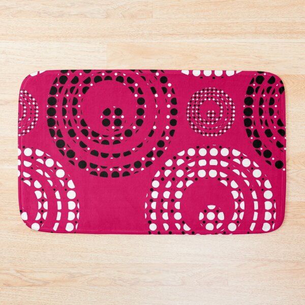 Item preview, Dotted Spirals 2 Rose Red Repeat 5748 designed and sold by Art in My Loft.