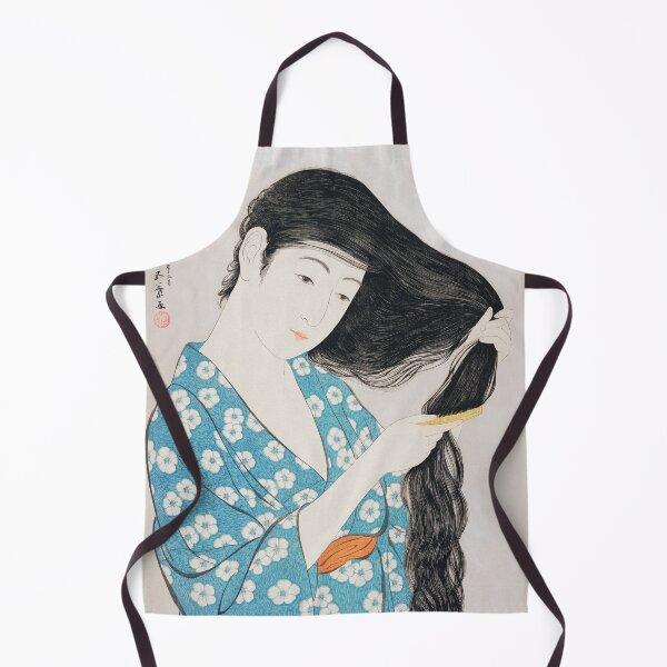 Item preview, Woman Combing Her Hair by Goyō Hashiguchi designed and sold by gizmut.