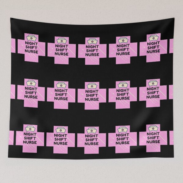 Item preview, Night Shift Nurse Rules designed and sold by ExploreTheStore.