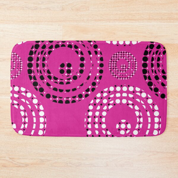 Item preview, Dotted Spirals 2 Hot Pink Repeat 5748 designed and sold by Art in My Loft.