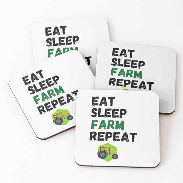 Item preview,   Eat Sleep Farm Repeat designed and sold by BhavyaBathla.