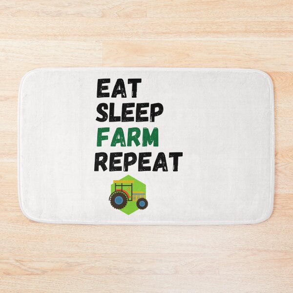 Item preview,   Eat Sleep Farm Repeat designed and sold by BhavyaBathla.