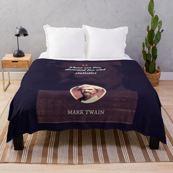 Item preview, Mark Twain - There are lies, damned lies and statistics designed and sold by Syahrasi.