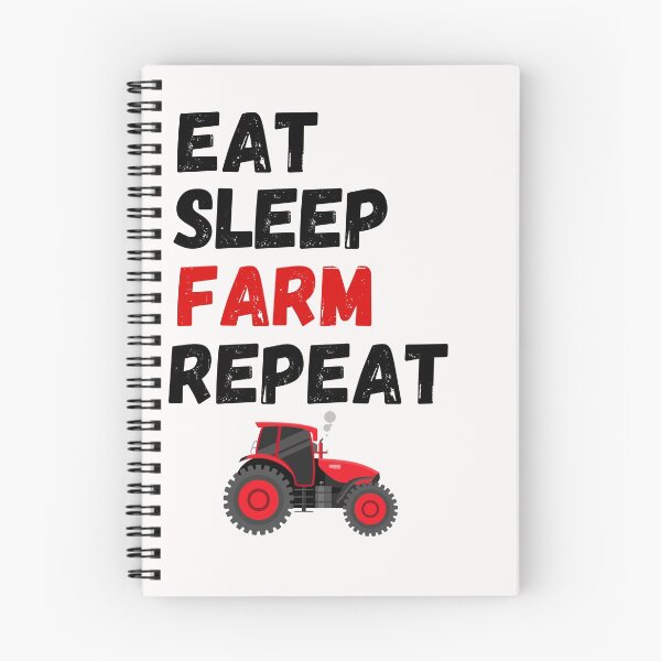 Item preview, Eat Sleep Farm Repeat designed and sold by BhavyaBathla.