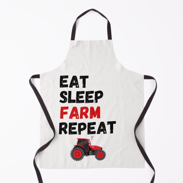 Item preview, Eat Sleep Farm Repeat designed and sold by BhavyaBathla.