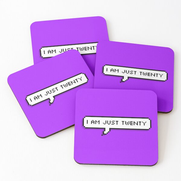 Item preview, ITZY #Twenty I am just twenty Pixel Speech designed and sold by helloharu.