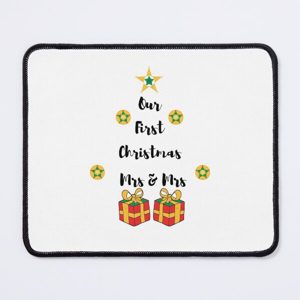 Item preview, Our first Christmas Mrs and Mrs designed and sold by VV-2020.