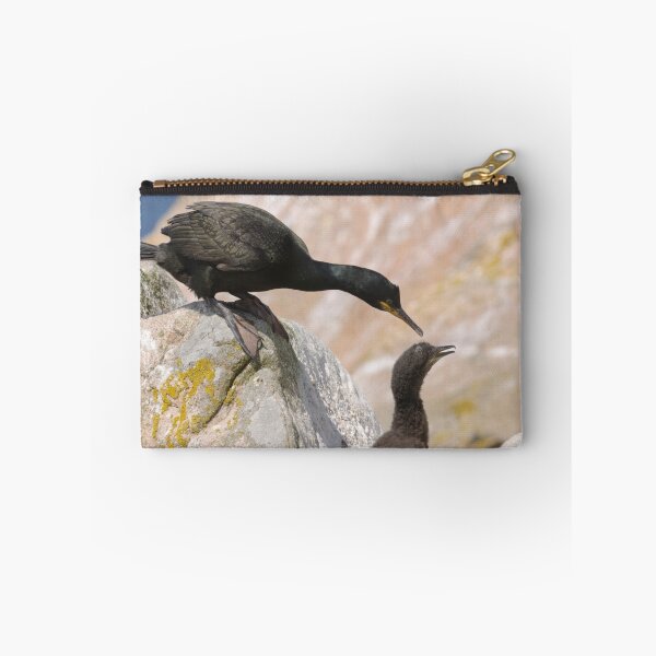 Item preview, Checking on the chicks, Cormorant, Saltee Islands, County Wexford, Ireland designed and sold by AndrewJonesFoto.