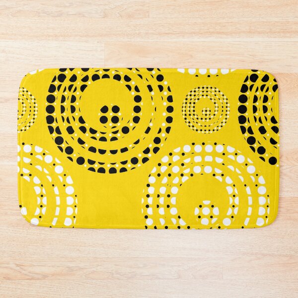 Artikelvorschau, Dotted Spirals 2 Yellow Repeat 5748 entworfen und verkauft von Art in My Loft.