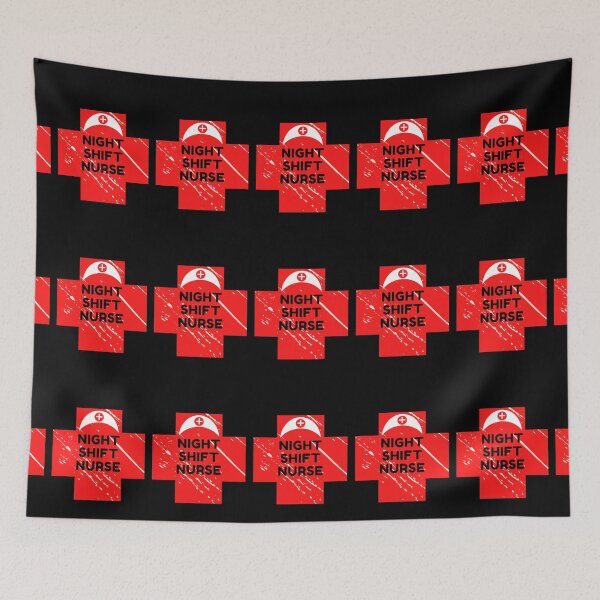 Item preview, Night Shift Nurse Rules designed and sold by ExploreTheStore.