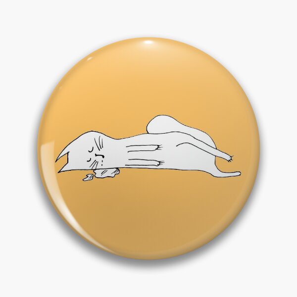 Item preview, Sleepy cat designed and sold by Eszter Lerner.