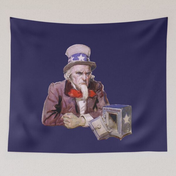 Item preview, Uncle Sam with Empty Treasury designed and sold by taiche.