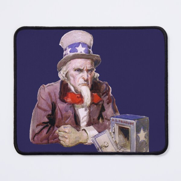 Item preview, Uncle Sam with Empty Treasury designed and sold by taiche.