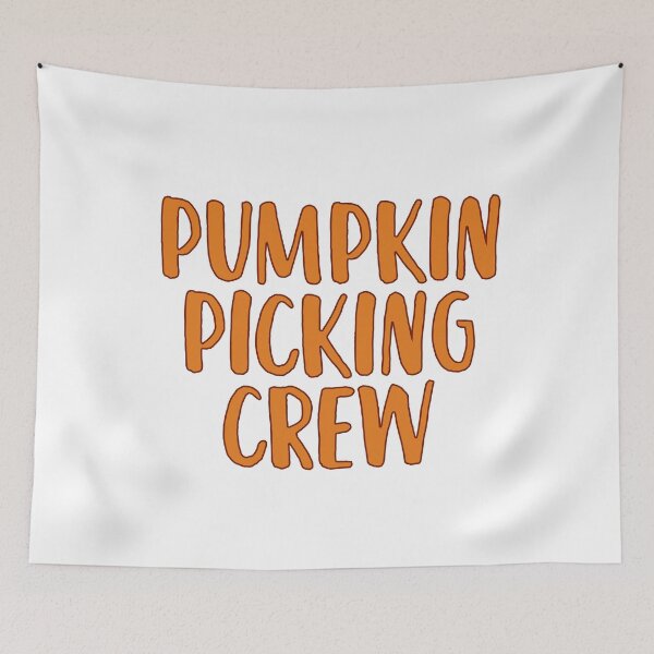 Item preview, Pumpkin Picking Crew Halloween Pumpkin Patch designed and sold by faithinkindness.