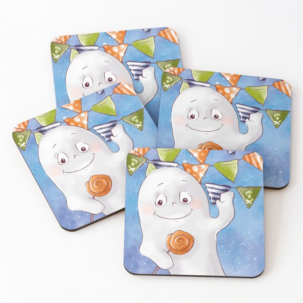 Item preview, Cute Halloween Ghost designed and sold by CraftyBee.