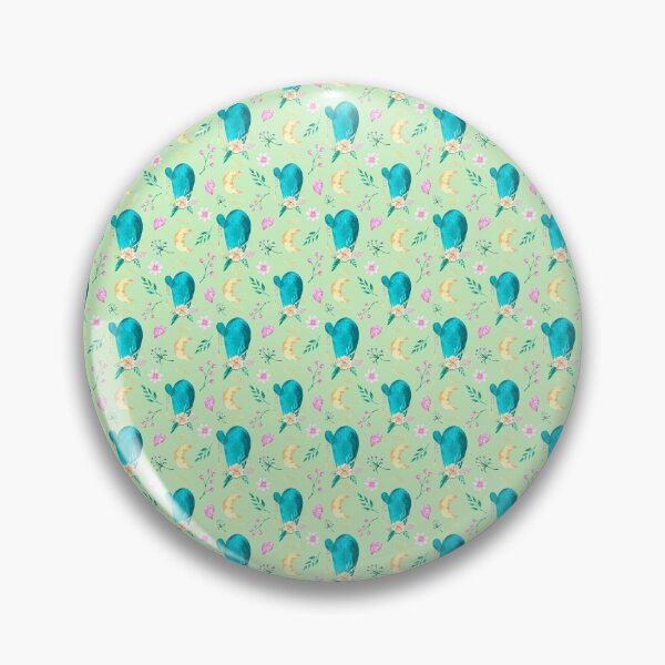 Item preview, Boho pattern with flowers, moon, cactus designed and sold by SKhappyartist.