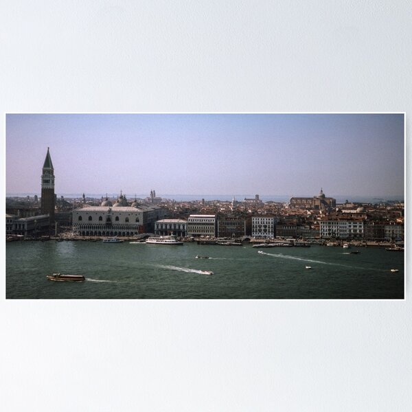 Item preview, Doges Palace and San Marko Campanile From Campanile San Georgio Venice Italy 19840730 0068M  designed and sold by Fred Mitchell.